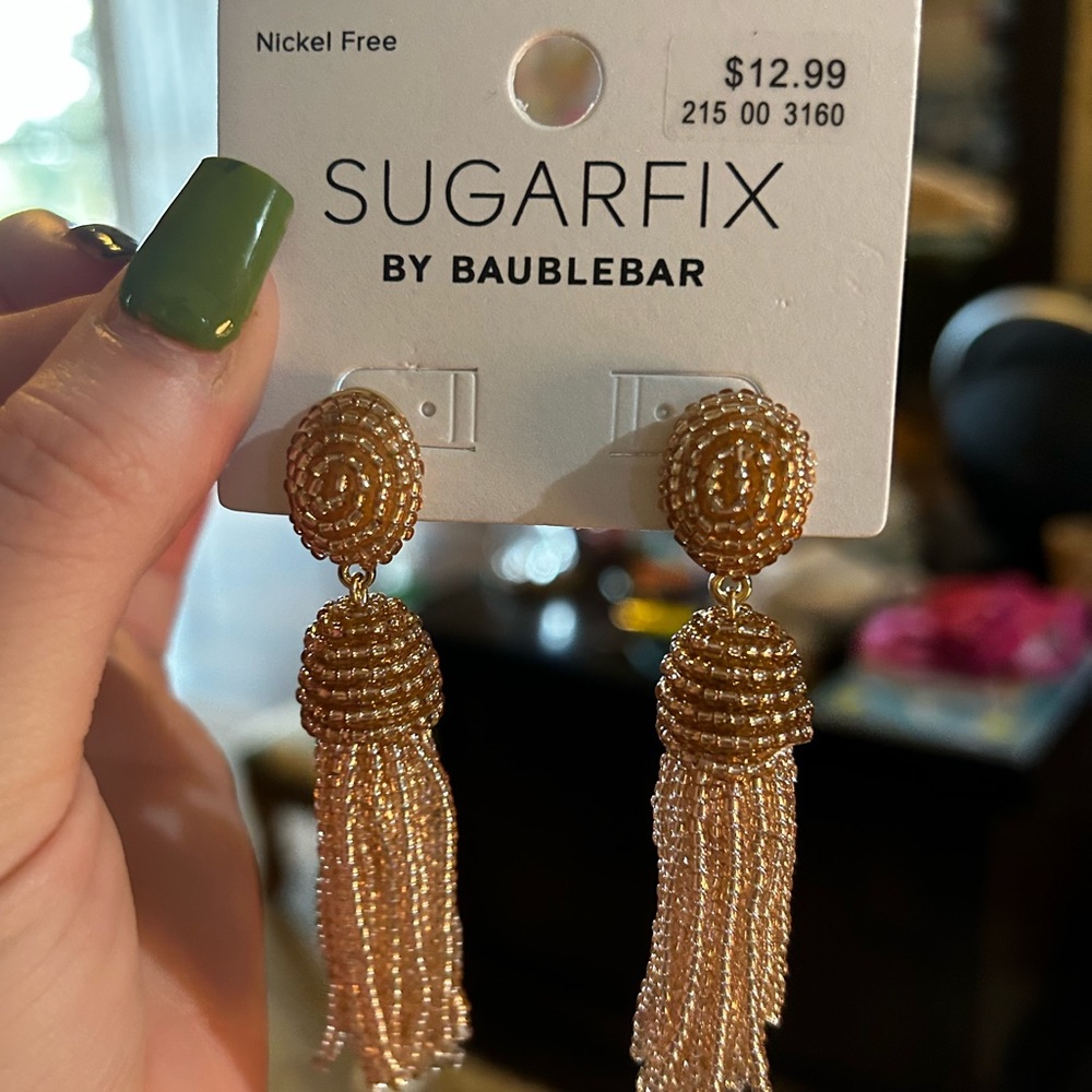 SUGARFIX BY BAUBLEBAR Beaded Tassel Drop Earrings
